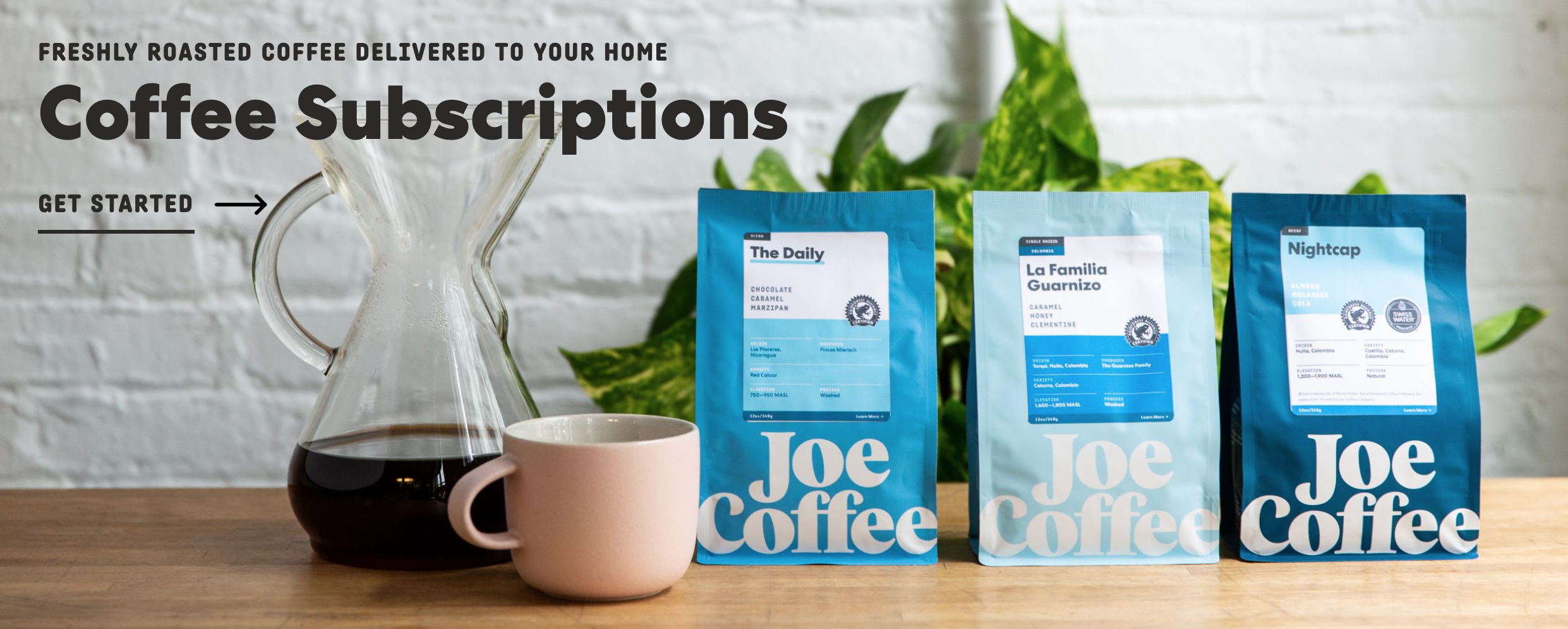 咖啡品牌Joe Coffee Company啟動新logo 和包裝